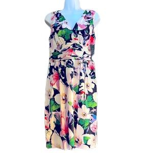 Lauren Ralph Lauren Flowered Sleeveless Dress